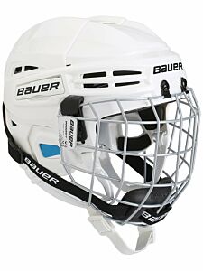 Hockey Helmet Combo Bauer PRODIGY Youth White