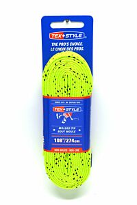 Skate Laces Tex Style Non Waxed Molded 1810MT LIME 120