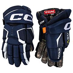 Ice Hockey Gloves CCM TACKS AS-V Junior NAVY/WHITE10
