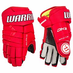 Ice Hockey Gloves Warrior DX3 Junior RED/WHITE11