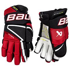 Ice Hockey Gloves Bauer Vapor S22 HYPERLITE Intermediate BLACK/RED12