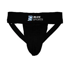 Spenzūra Blue Sports Deluxe Support with cup Senior M