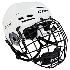 Hockey Helmet Combo CCM TACKS 720 Senior WhiteL