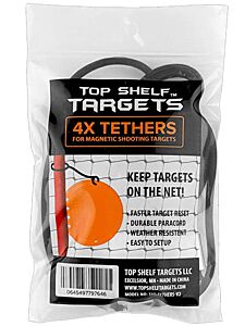 Top Shelf Targets Tethers 4 pack Имитатор хоккейного вратаря