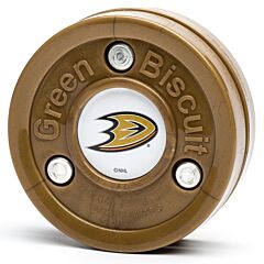 Green Biscuit NHL Anaheim Ducks Puck