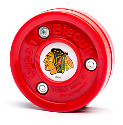 Ripa Green Biscuit NHL Chicago Black Hawks Red