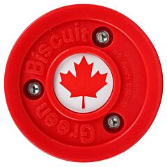 Green Biscuit Olympic Canada Puck