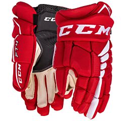 Ice Hockey Gloves CCM JetSpeed FT4 Junior RED/WHITE10