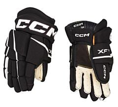 Ice Hockey Gloves CCM Tacks S24 XF PRO Youth BLACK/WHITE8