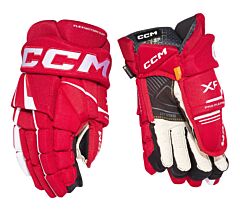 Ice Hockey Gloves CCM Tacks S24 XF Senior RED/WHITE15