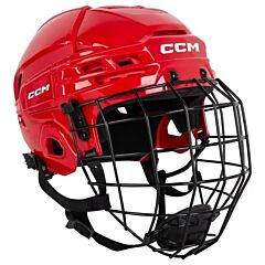 Hockey Helmet Combo CCM Tacks 70 COMBO Senior RedS